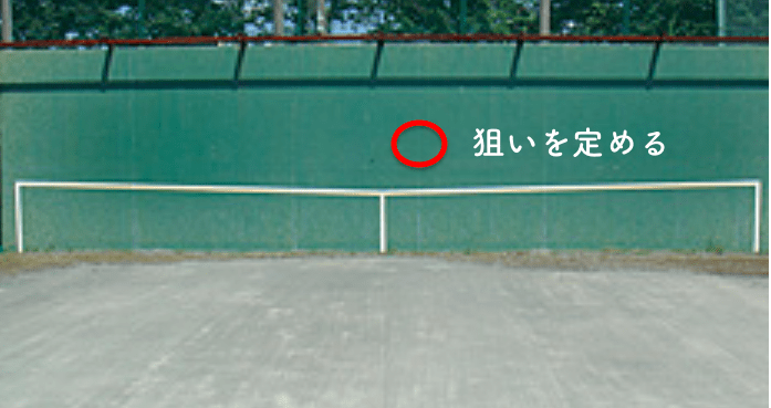 壁打ち練習