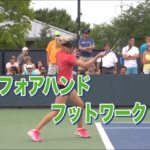 フォアハンドフットワーク