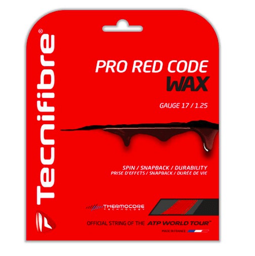 Tecnifibre】PRO RED CODE WAX (レッドコードワックス)インプレ